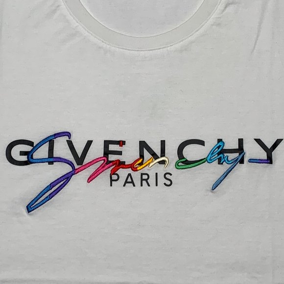 COPY - GIVENCHY TEE RAINBOW SIGNATURE - Picture 2 of 4